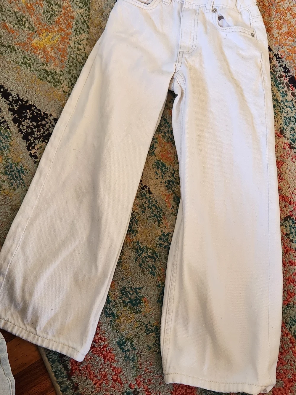 6 PAIRS Of GIRL Zara Blue (3), Black & Grey Kids Denim Jeans